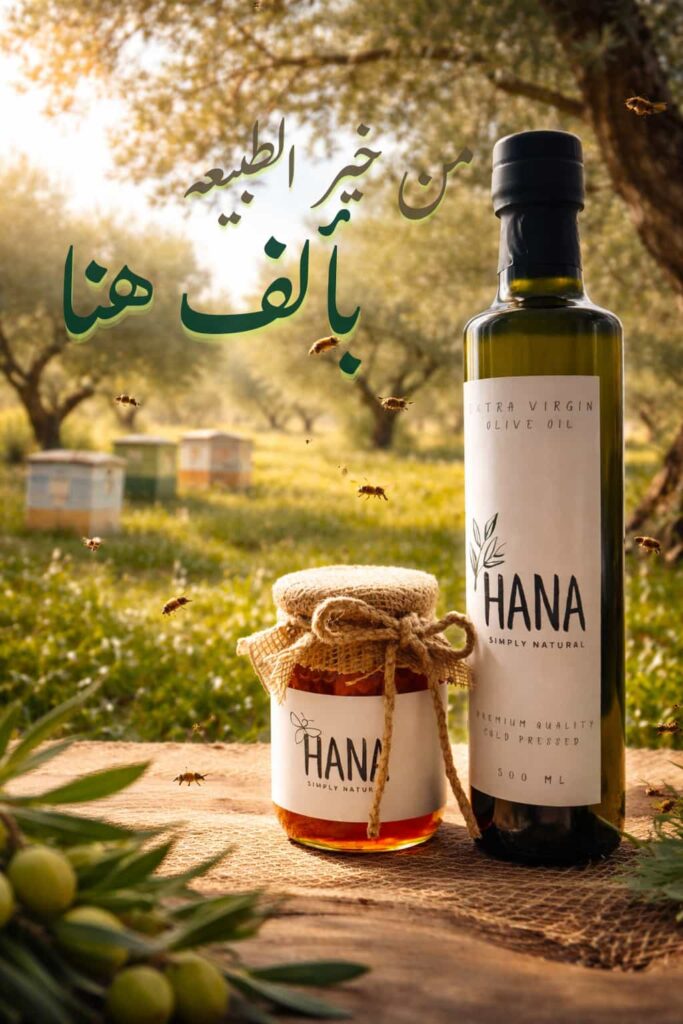 زيت زيتون و عسل